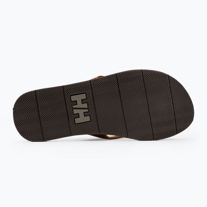 Helly Hansen Seasand 2 Leather Sandals Uomo, infradito di grano miele 4