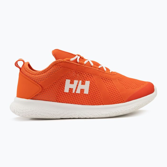 Scarpe da vela Helly Hansen Supalight Medley bianco/fiamma da uomo 2