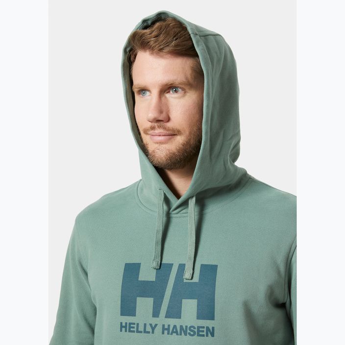 Felpa da uomo con cappuccio Helly Hansen HH Logo cactus 3