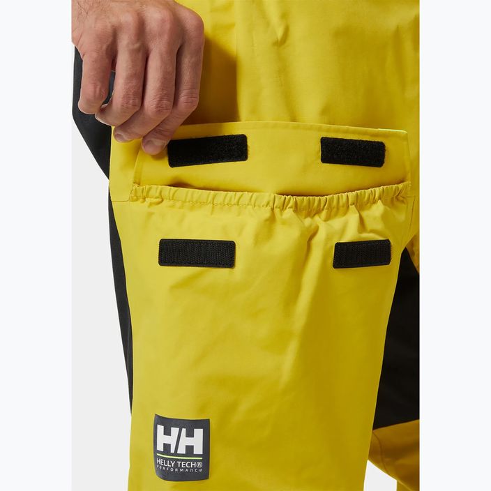 Pantaloni da vela da uomo Helly Hansen Skagen Offshore Bib gold rush 5