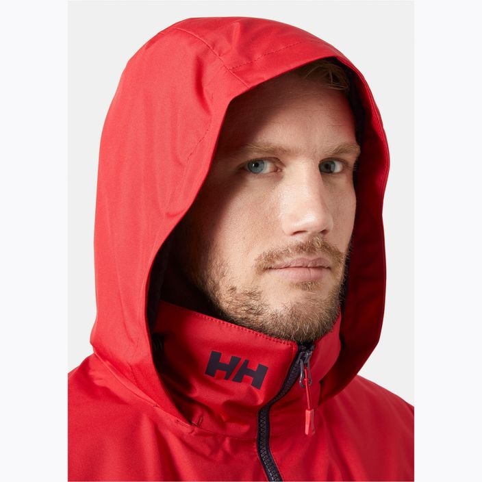 Giacca da vela da uomo Helly Hansen Crew Hooded Midlayer 2 rosso 3