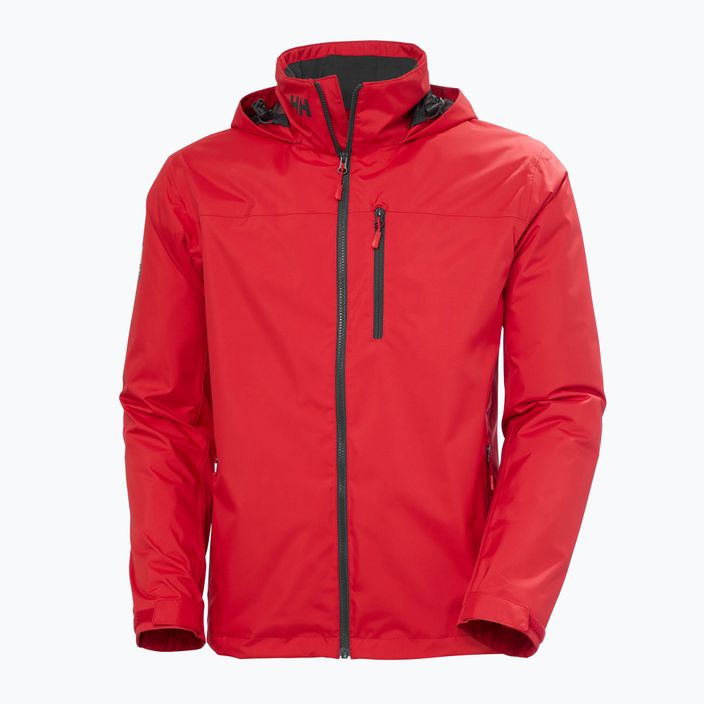 Giacca da vela da uomo Helly Hansen Crew Hooded Midlayer 2 rosso 6