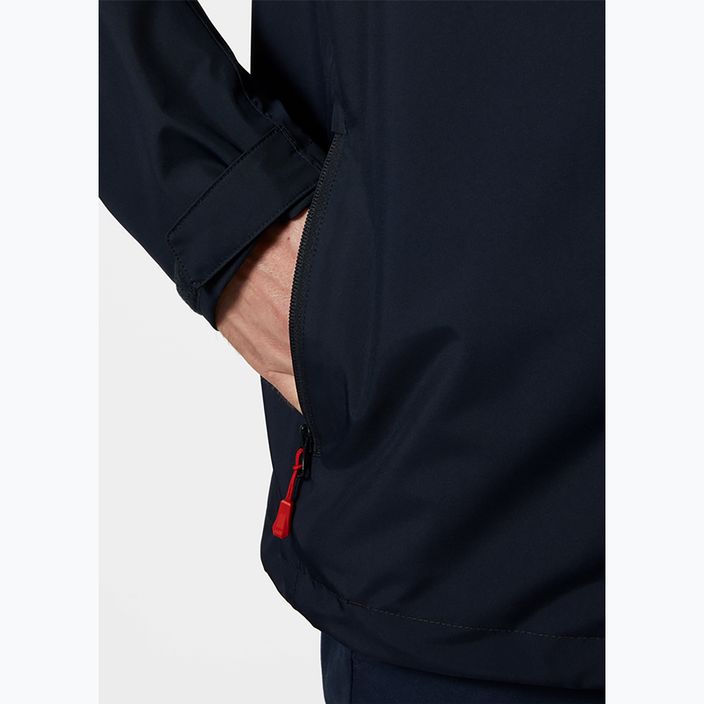 Giacca da vela da uomo Helly Hansen Crew Hooded Midlayer 2 navy 5