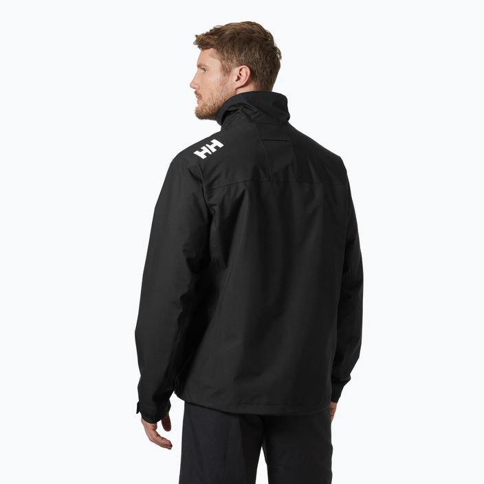 Giacca da vela da uomo Helly Hansen Crew Midlayer 2 nero 2