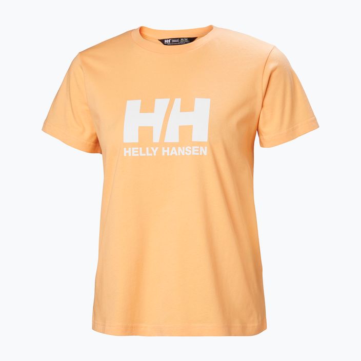Maglietta Helly Hansen da donna Logo 2.0 miami peach 4