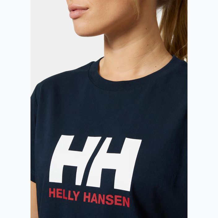 T-shirt Helly Hansen donna Logo 2.0 navy 3