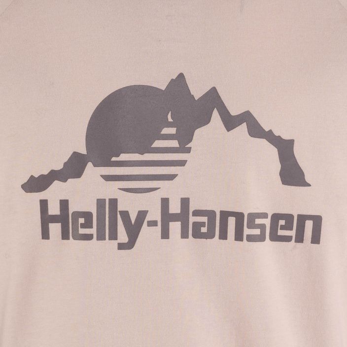 Maglietta Helly Hansen Nord Graphic Drop rosa nuvola da donna 6