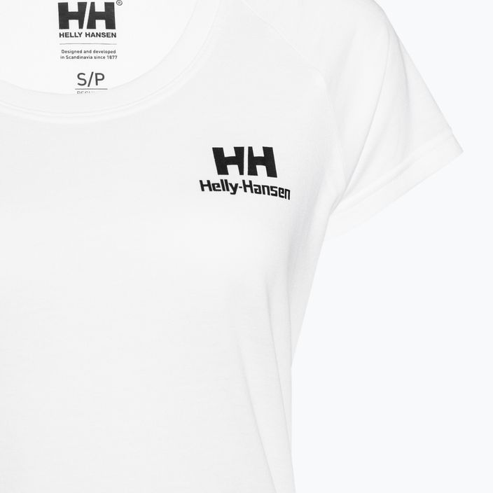 Maglietta Helly Hansen Nord Graphic Drop bianca da donna 3