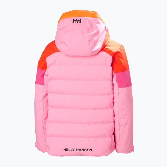 Giacca da sci Helly Hansen per bambini Diamond sugar pink 9