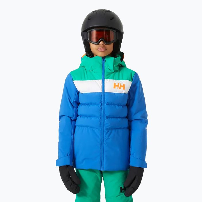 Giacca da sci Helly Hansen per bambini Cyclone cobalt 2.0