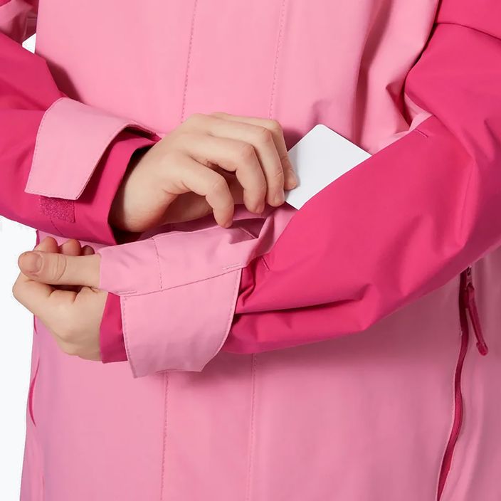 Giacca da sci Helly Hansen Level rosa zucchero per bambini 5