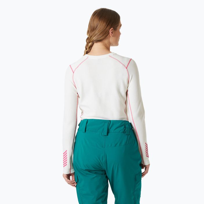 Helly Hansen Lifa Merino Midweight Thermal Longsleeve Gra Crew Donna off white jpb aop 2