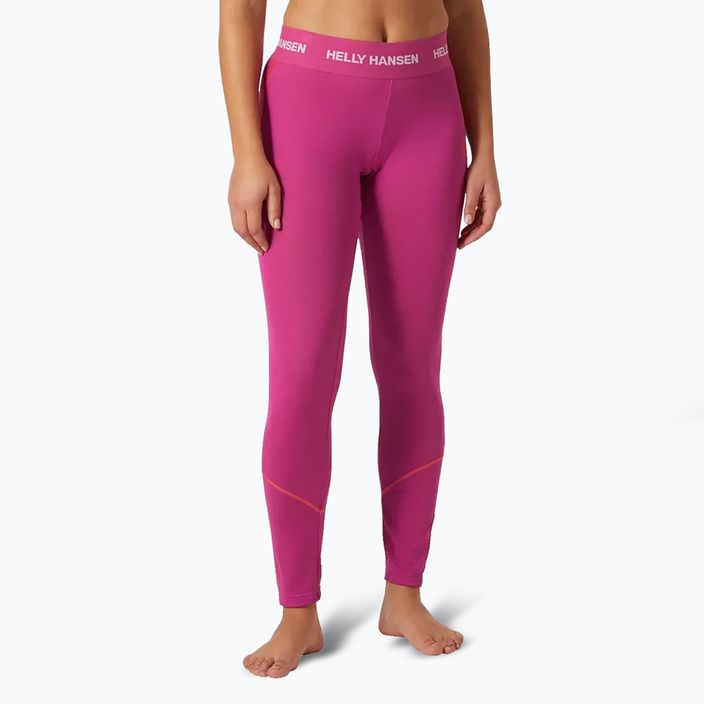 Pantaloni termici attivi da donna Helly Hansen Lifa Active magenta 2.0