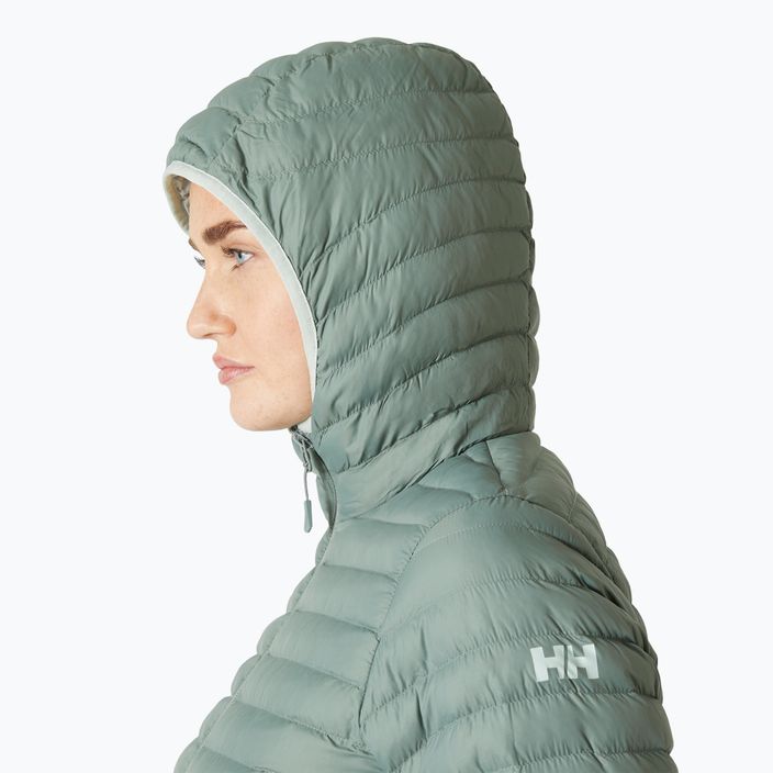 Piumino Helly Hansen da donna Sirdal Insulator con cappuccio grigio cactus 3