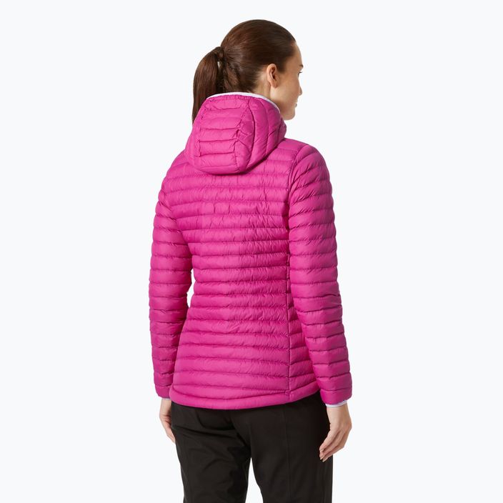 Piumino Helly Hansen donna Sirdal Hooded Insulator magenta 2.0 2