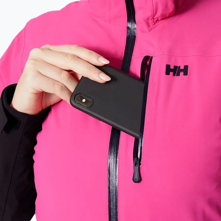 Giacca da sci donna Helly Hansen Alphelia dragon fruit nero 7