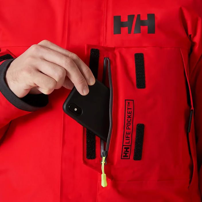 Helly Hansen Arctic Ocean 3in1 Parka giacca da vela allarme rosso 9