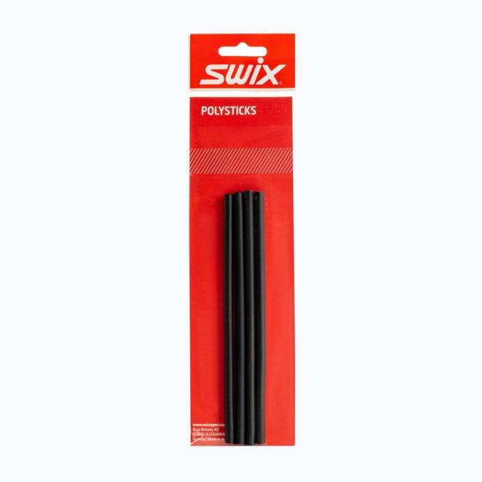 Swix T1716 Bastoncini di riparazione P-stick 6 mm nero