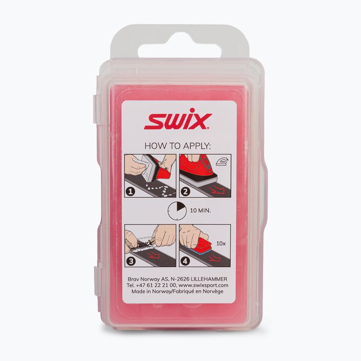 Swix Ps8 Red lubrificante per sci -4°C/+4°C 60 g rosso 2