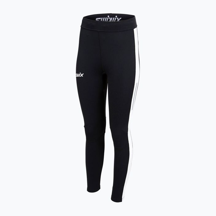 Pantaloni da donna Swix Focus Warm nero/bianco brillante 5
