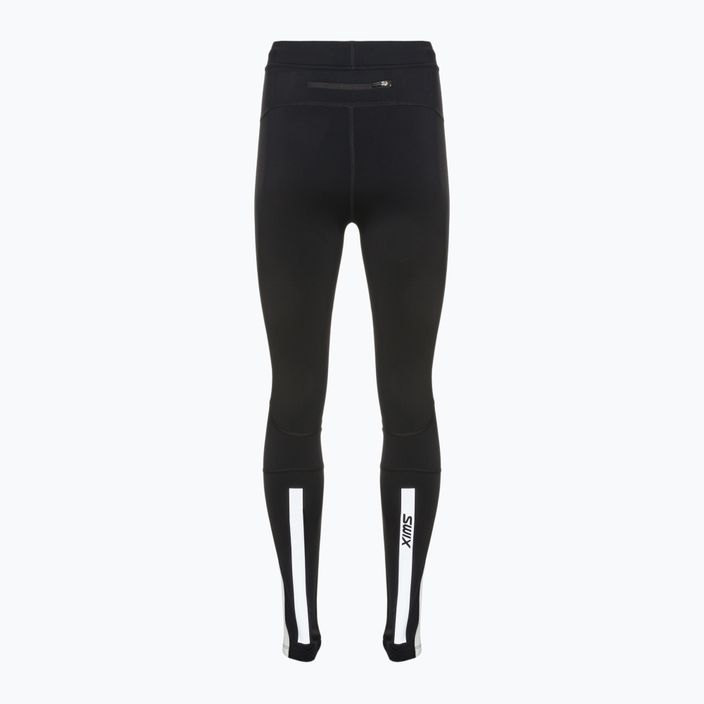 Pantaloni da donna Swix Focus Warm nero/bianco brillante 2