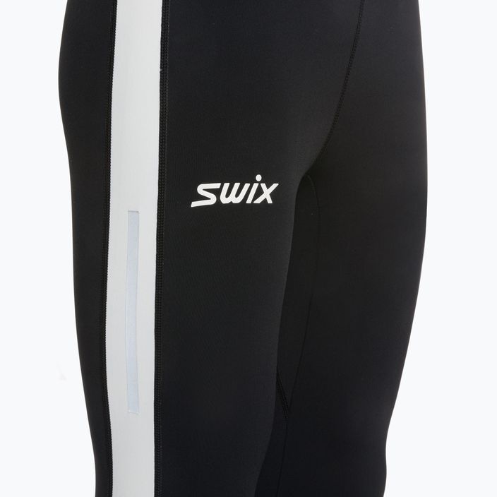 Pantaloni da donna Swix Focus Warm nero/bianco brillante 3