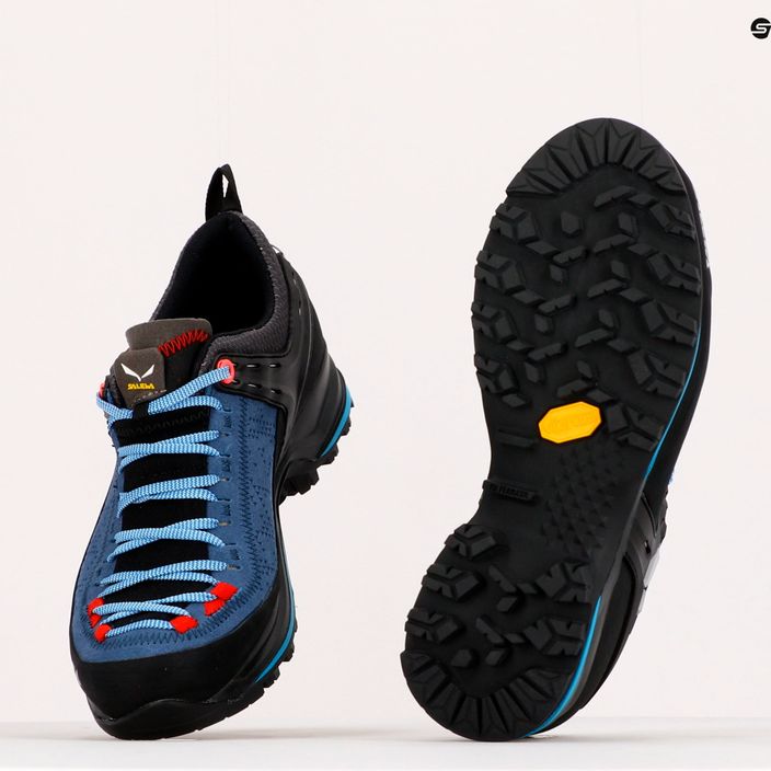Salewa MTN Trainer 2 GTX scarpe da trekking da donna dark denim/fluo coral 9