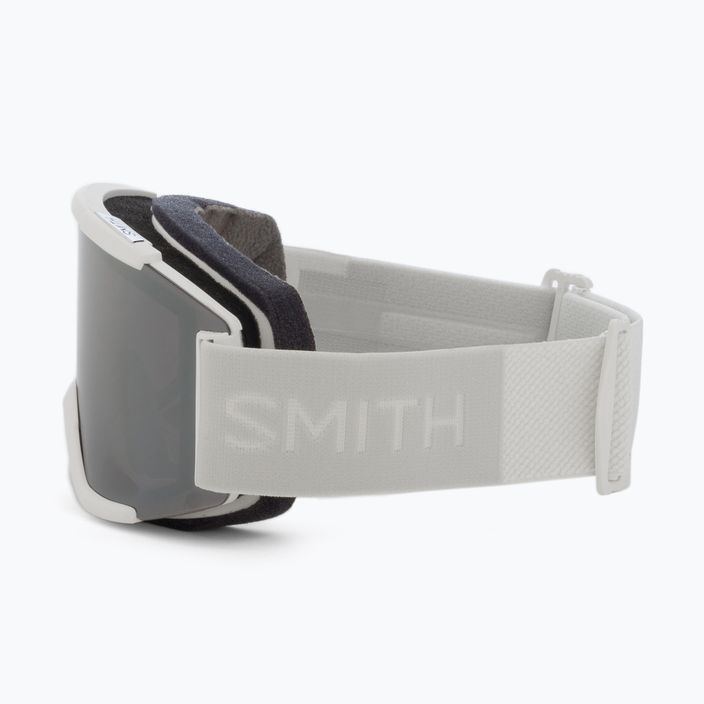 Smith Squad white vapor/chroma pop sun platinium mirror occhiali da sci 5