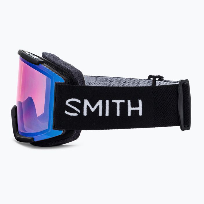 Smith Squad nero/cromapop fotocromatico rose flash occhiali da sci 4