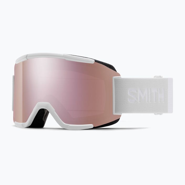 Smith Squad white vapor/chromapop photochromic rose flash occhiali da sci 6