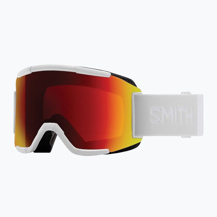 Smith Squad white vapor/chromapop photochromic red mirror occhiali da sci 6