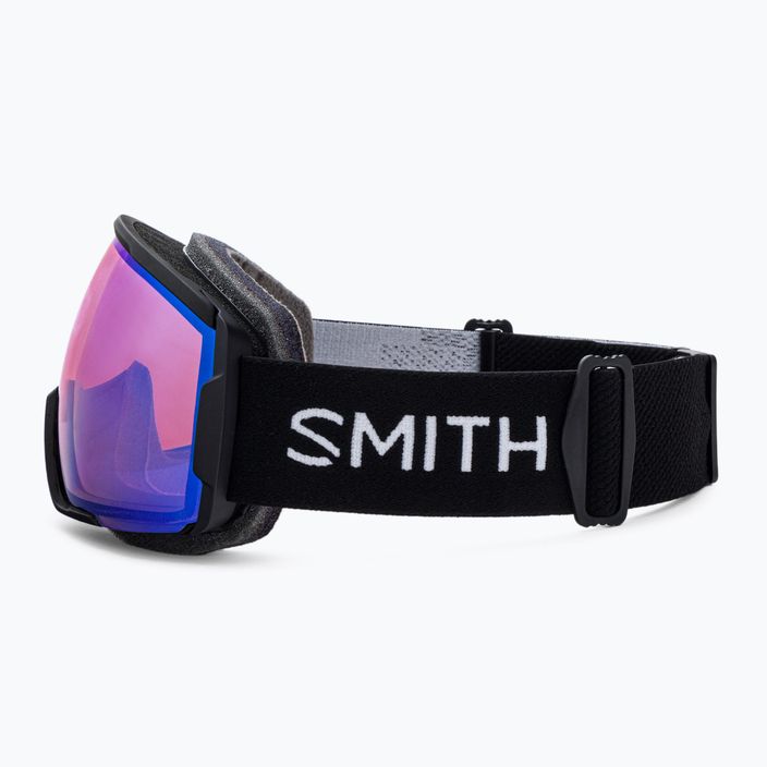 Smith Proxy nero/cromapop fotocromatico rose flash occhiali da sci 4