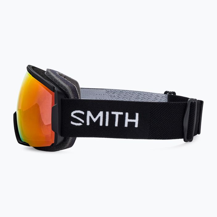 Smith Proxy nero/cromapop fotocromatico rosso specchio occhiali da sci 4