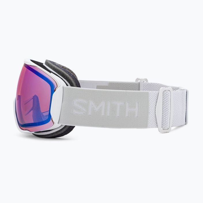 Smith Moment white vapor/chromapop photochromic rose flash occhiali da sci 4