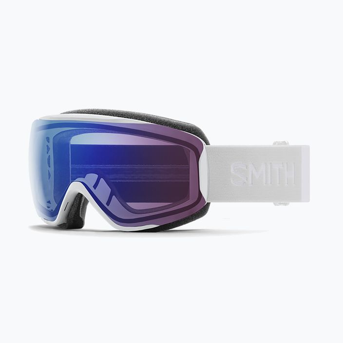Smith Moment white vapor/chromapop photochromic rose flash occhiali da sci 6