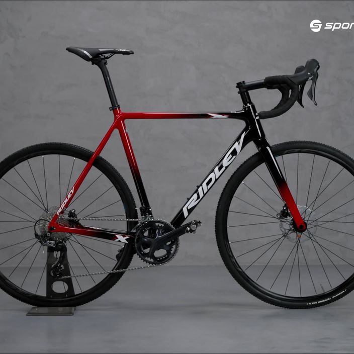 Ridley X-Night Disc GRX600 cross-country bike 2x XNI08As nero/rosso 13