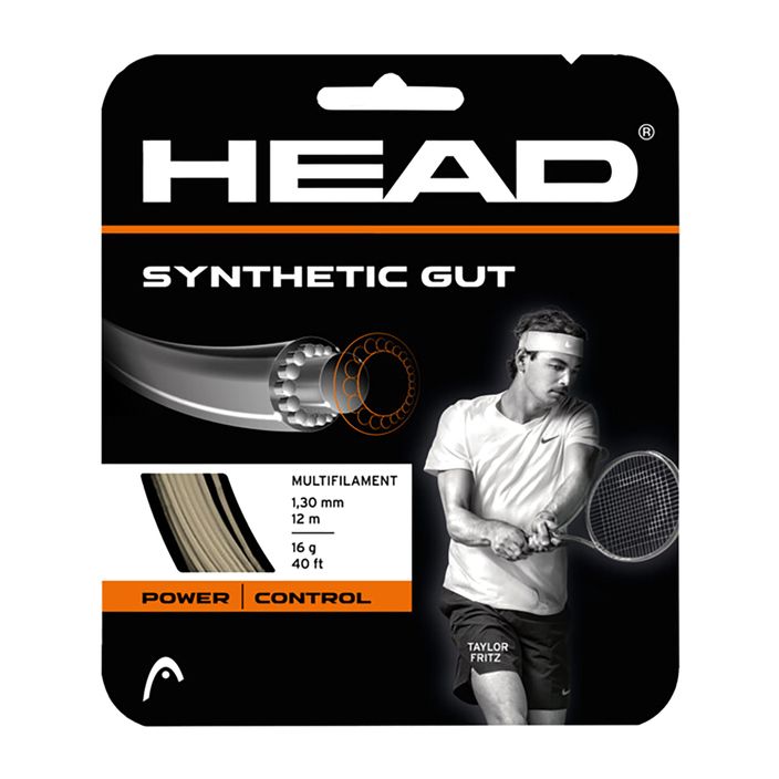 Corda da tennis HEAD in budello sintetico 12 m oro 2