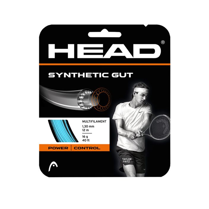 Corda da tennis HEAD in budello sintetico 12 m blu 2