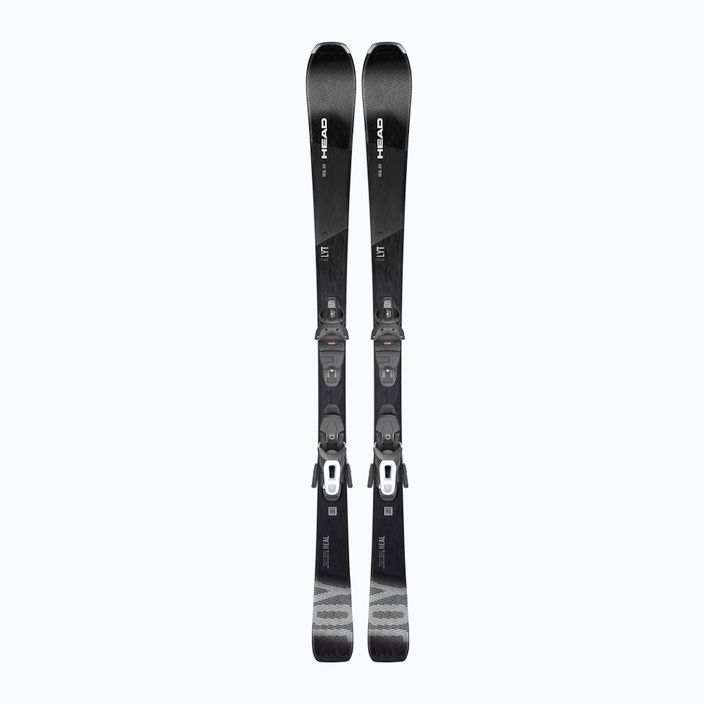 Sci alpino donna HEAD Real Joy SLR Joy Pro + Attacchi Joy 9 nero 10