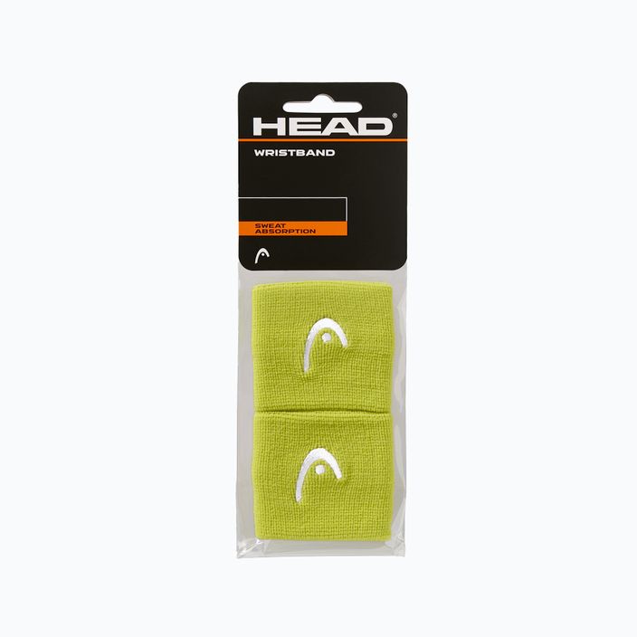 Polsino HEAD 2,5" 2 pezzi verde chiaro 3