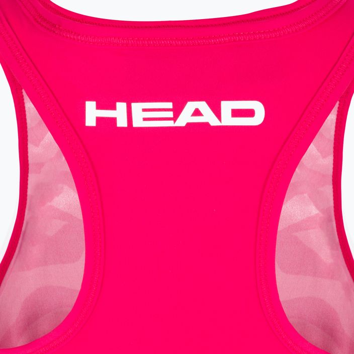 HEAD Agility Tank Top magenta/print vision maglia da tennis per bambini 4