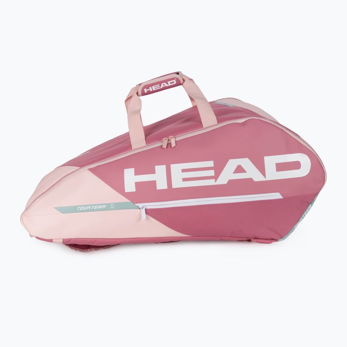 Borsa da tennis HEAD Tour Team 9R 75 l rosa/bianco 2