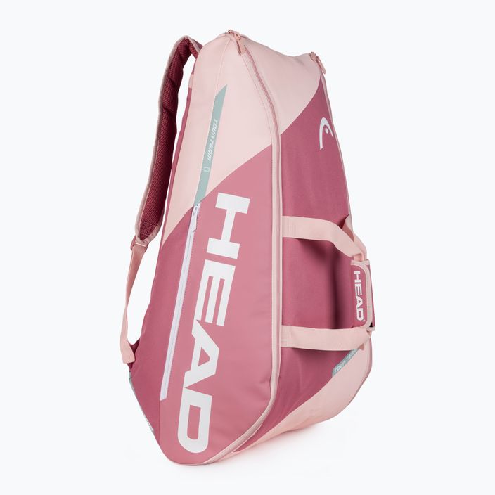 Borsa da tennis HEAD Tour Team 9R 75 l rosa/bianco 3