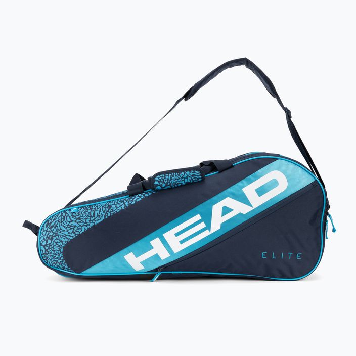 Borsa da tennis HEAD Elite 6R 41 l blu/navy
