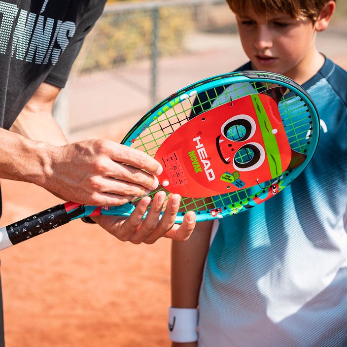 Racchetta da tennis per bambini HEAD Novak 25 SC blu 7