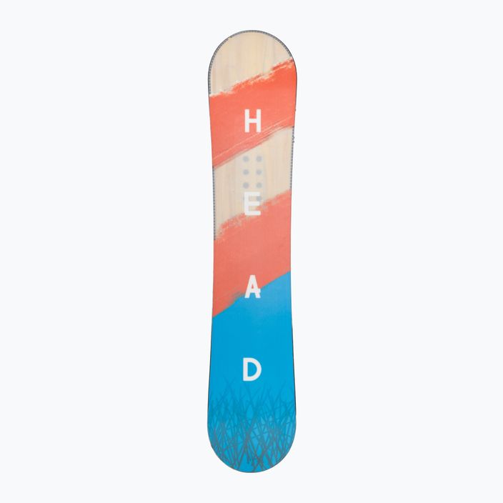 Snowboard da bambino HEAD Rowdy nero/rosso/blu 4