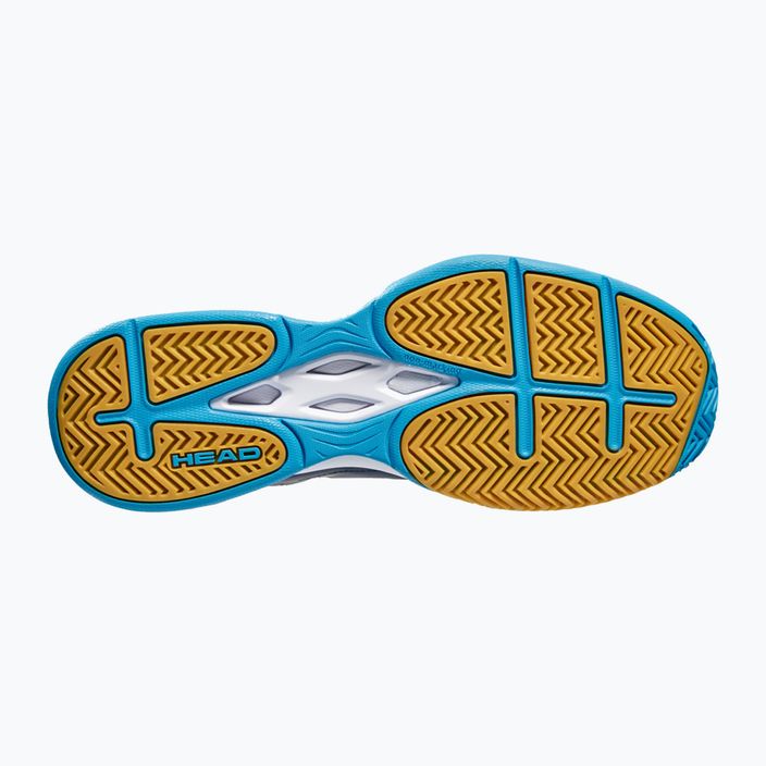 Scarpe da squash HEAD Grid 3.5 blu scuro/aqua 14