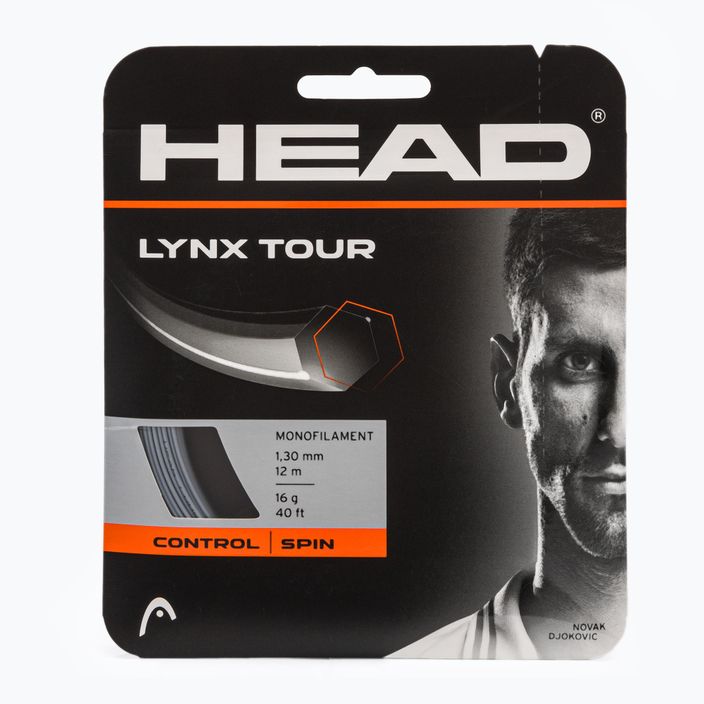 HEAD Lynx Tour corda da tennis 12 m grigio