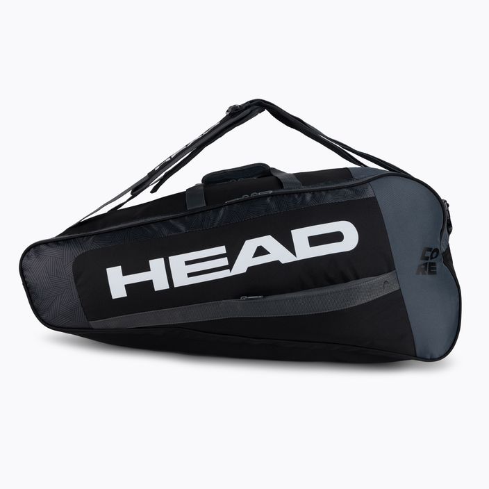 Borsa da tennis HEAD Core 9R Supercombi 60 l nero bianco 2