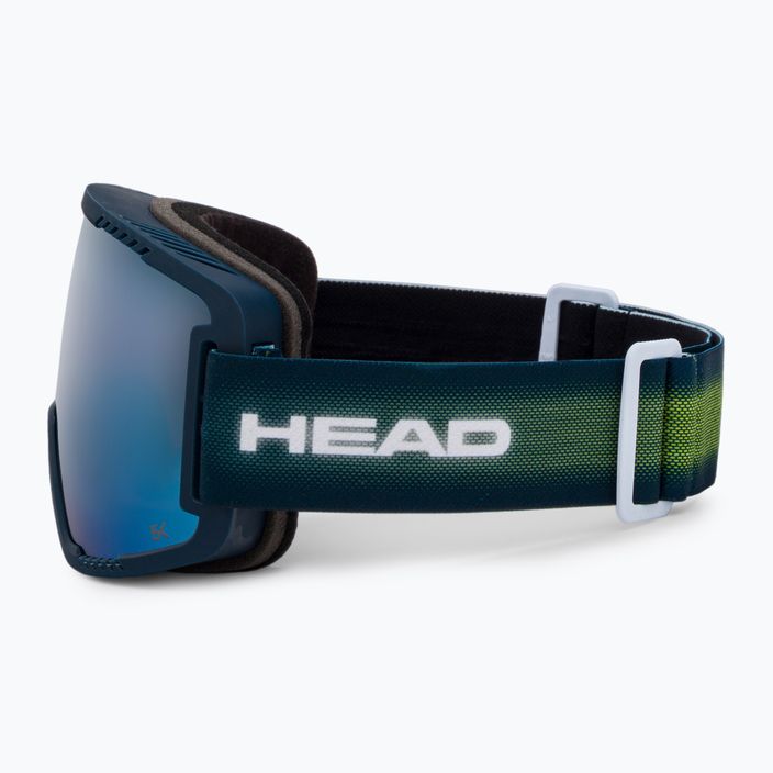 Occhiali da sci HEAD Contex Pro 5K EL blu/forma 4